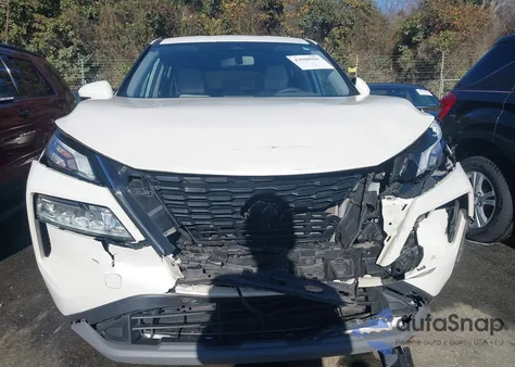 2021 Nissan Rogue Sv Fwd из США, поврежденный, VIN JN8AT3BA5MW009867